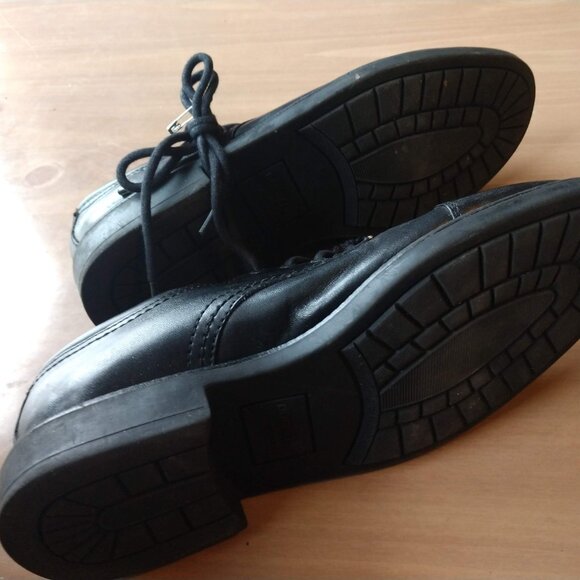 Dockers Shoes Men's 7 M Gordon Dress Cap Toe Oxford Black Leather - Picture 5 of 5